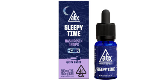 ABX Sleepy Time Hash Rosin CBN Sublingual Drops 30ml