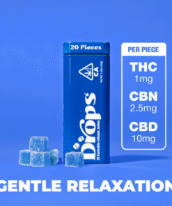 Drops – Blueberry 20 Piece (4:1 CBD:THC)