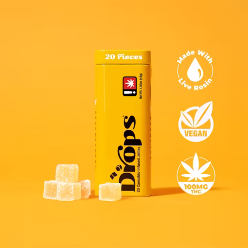 Drops – Lemon 20 Piece (Active)