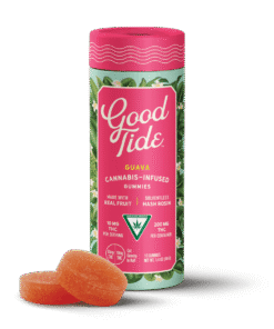 Good Tide Guava Solventless Hash Rosin Gummies | Balanced