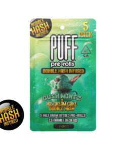 Gush Mintz x Ice Cream Cake - Bubble Hash Infused Pack - Indica - [5pk]