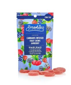Jamberry 100mg CBN : 100mg THC 1:1 Fruit Chews - CA