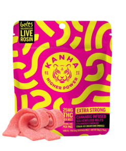 KANHA Live Rosin Belts Strawberry Lemonade Indica 4-pack