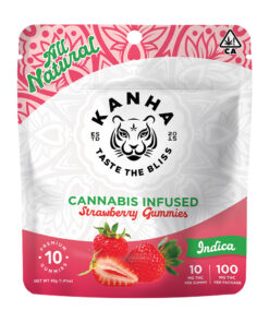 KANHA | Strawberry | Indica | 100mg THC | 10-pack