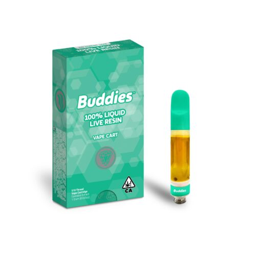 Buddies Brand Live Resin FBG 1g Vape Cart - TPK (H)