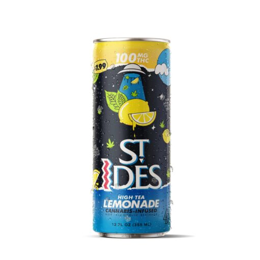 ST IDES LEMONADE-TEA 12OZ HIGH TEA 100MG