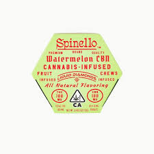 Spinello Watermelon THC:CBN Fruit Chew