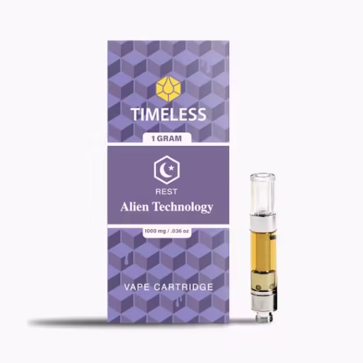 Timeless Alien Technology 1000mg Vape Cartridge (Rest)