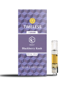 Timeless Blackberry Kush 1000mg Vape Cartridge (Rest)