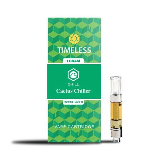 Timeless Cactus Chiller 1000mg Vape Cartridge (Chill)