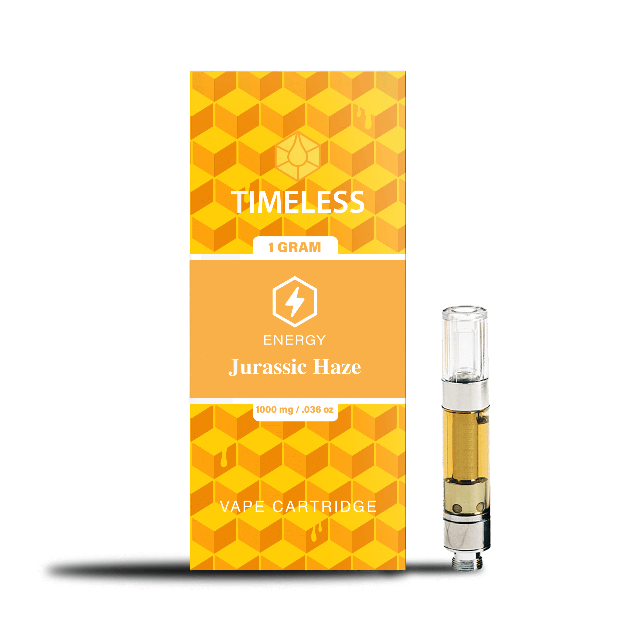 Timeless Jurassic Haze 1000mg Vape Cartridge (Energy)