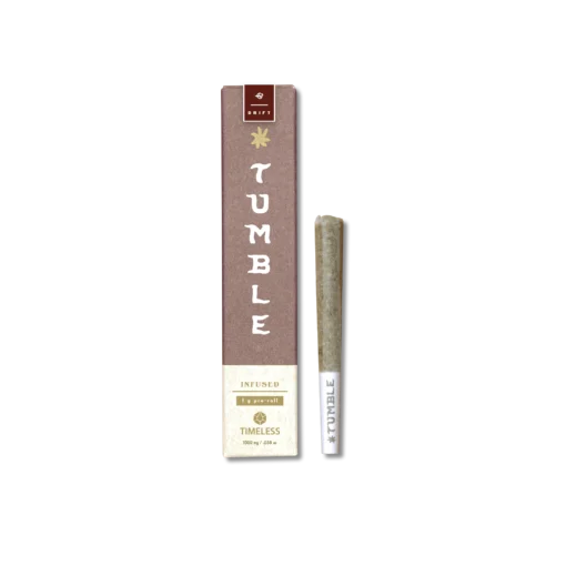 Tumble Blackberry Kush 1g Infused Pre Roll